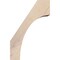 Ekena Millwork 5 1/2"W x 8"D x 12"H Westlake Smooth Knee Brace, Douglas Fir BRC06X08X12WTL00SDF - alternate 2